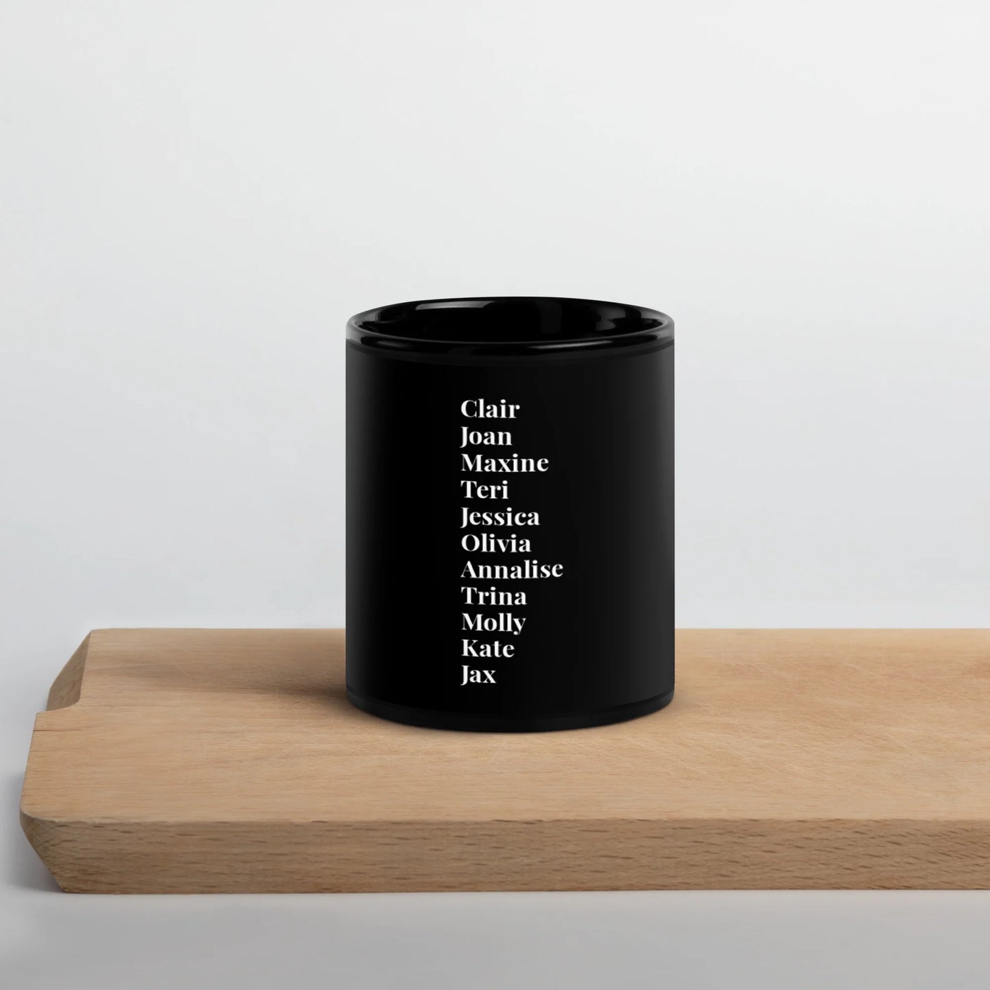 Black TV Lawyers Special Edition Shirt and Black Glossy Mug