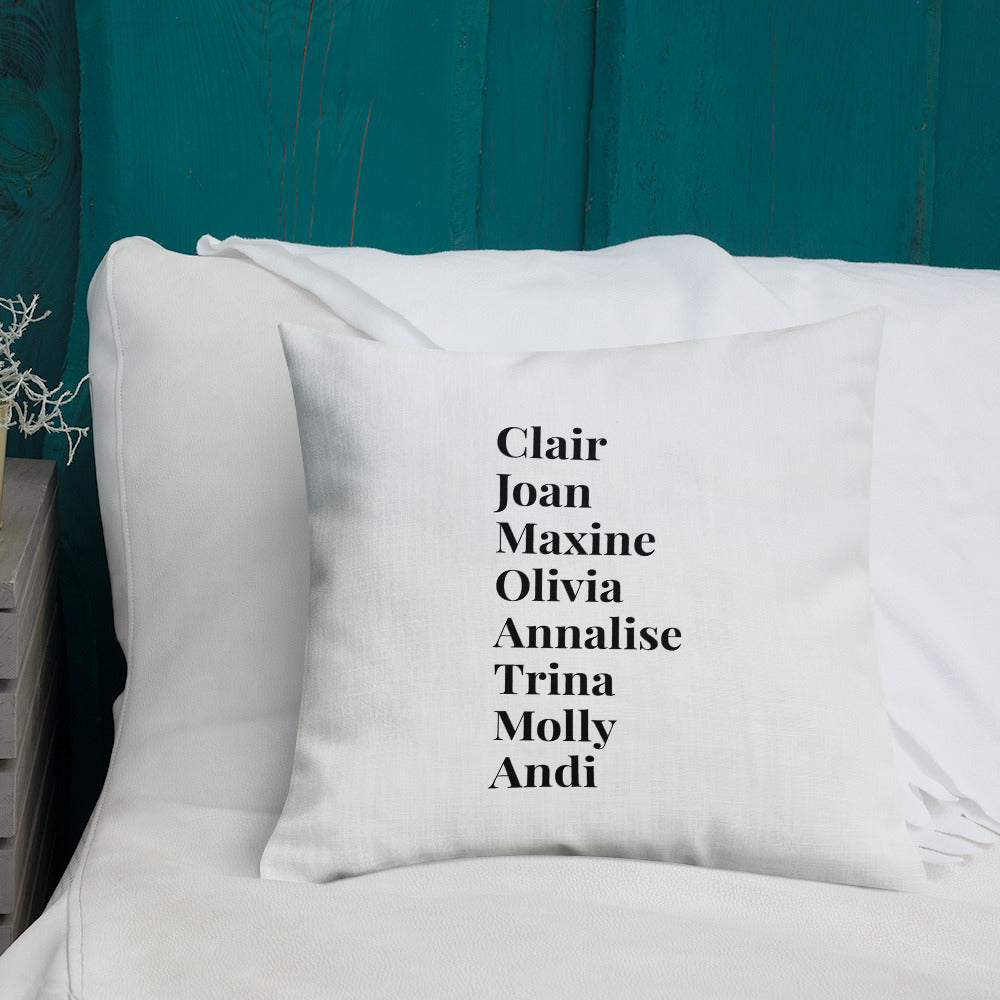 Black TV 2023 Original Pillow