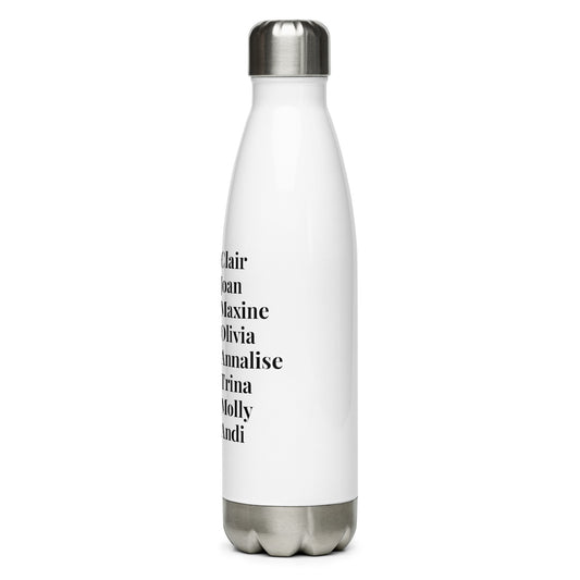 Black TV Lawyer 2023 Stainless steel water bottle