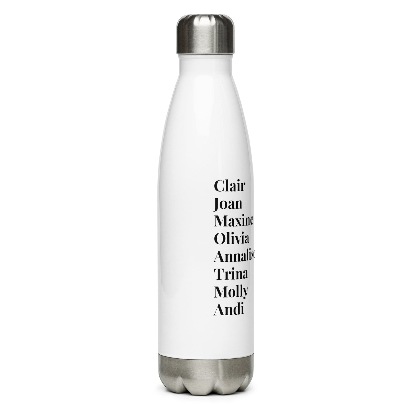 Black TV Lawyer 2023 Stainless steel water bottle