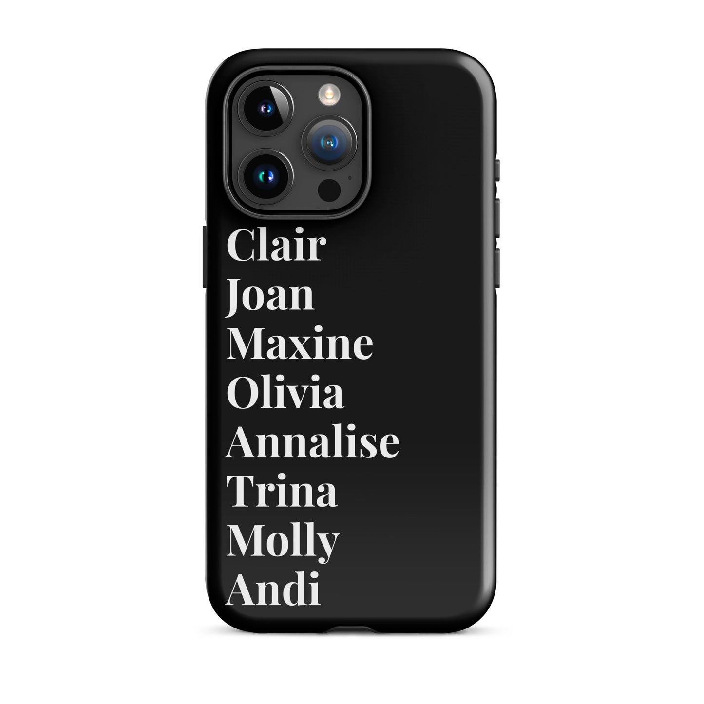 Black TV Lawyer 2023 Tough Case for iPhone®