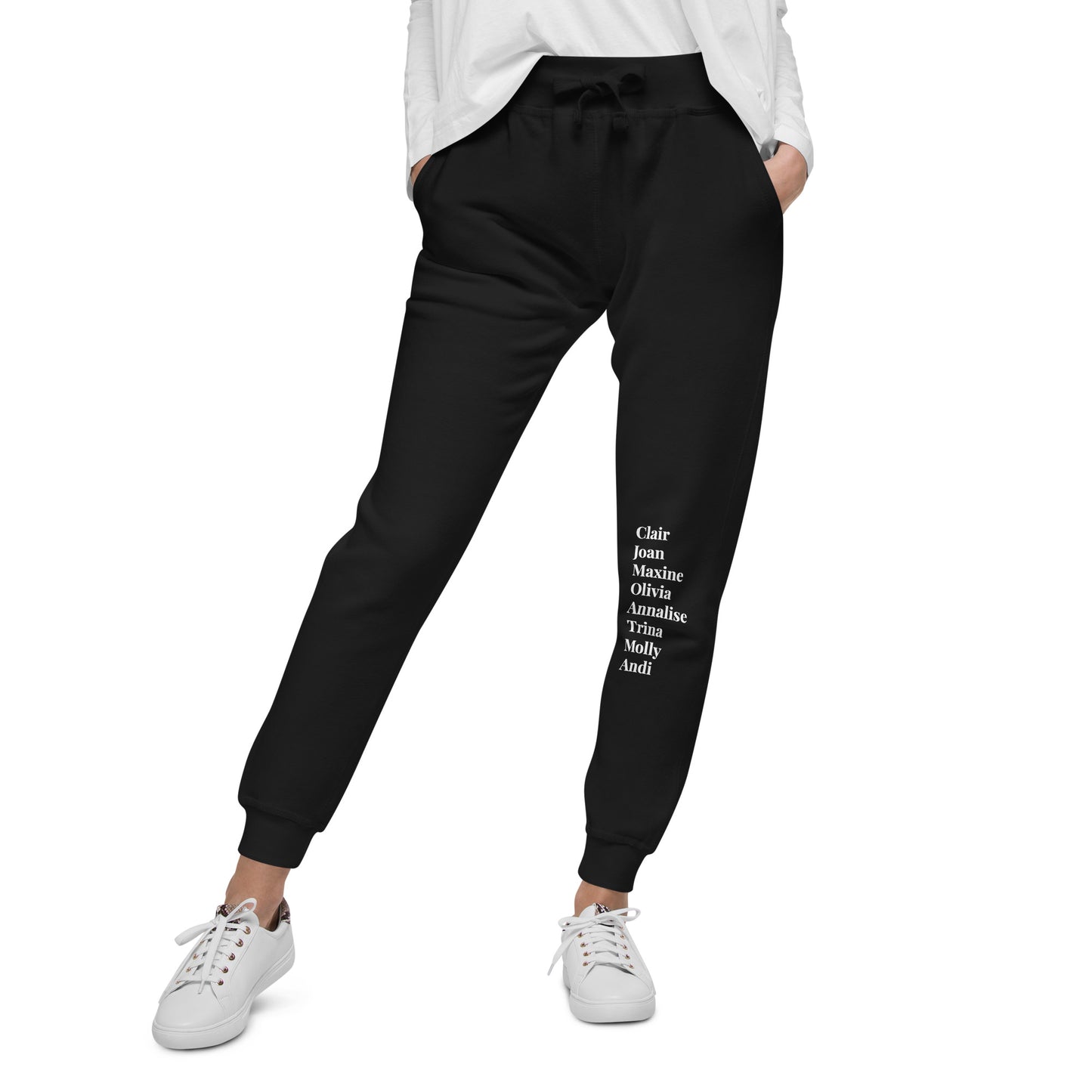 Black TV Lawyer 2023 Unisex fleece sweatpants