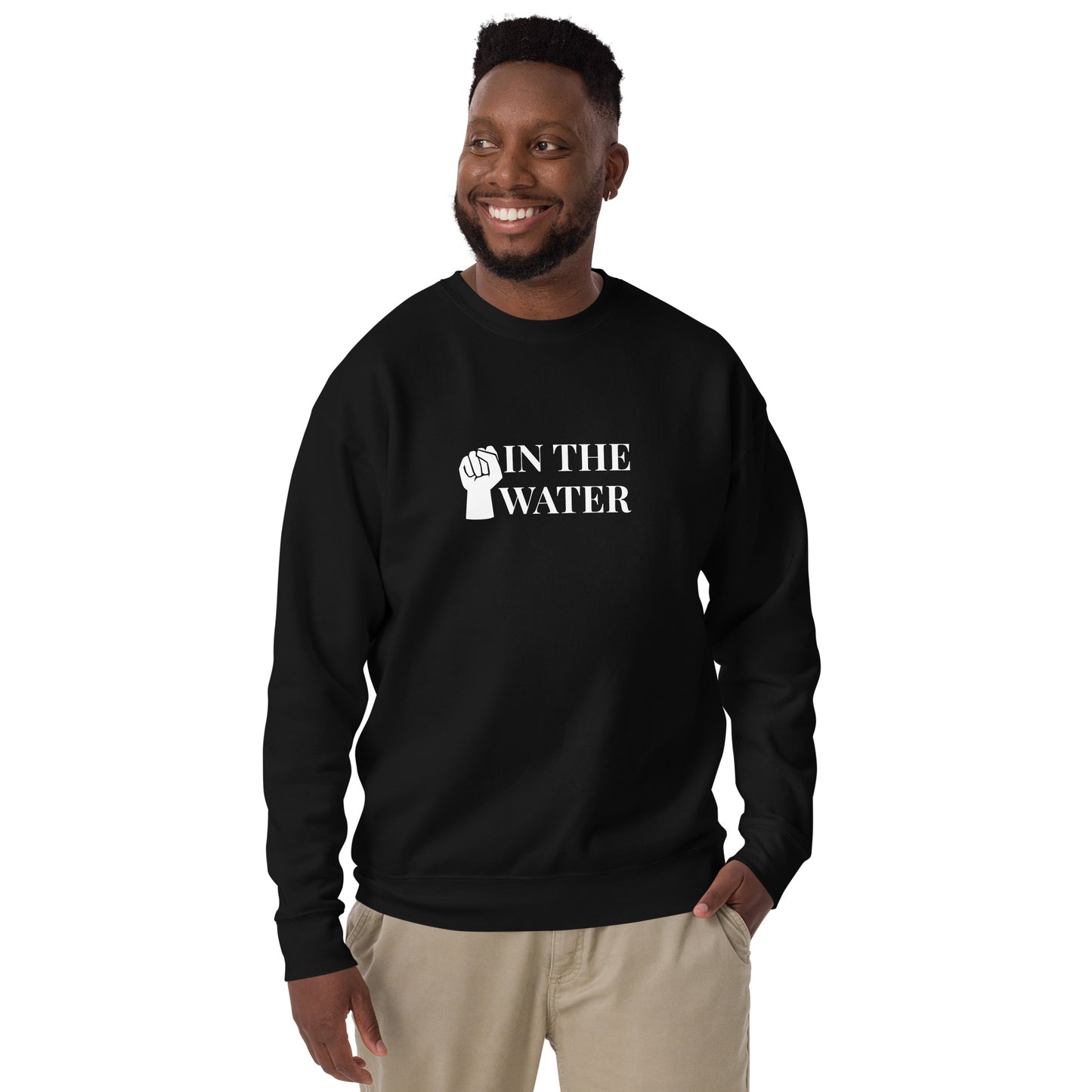 Fade In the Water (Hand) Unisex Premium Sweatshirt