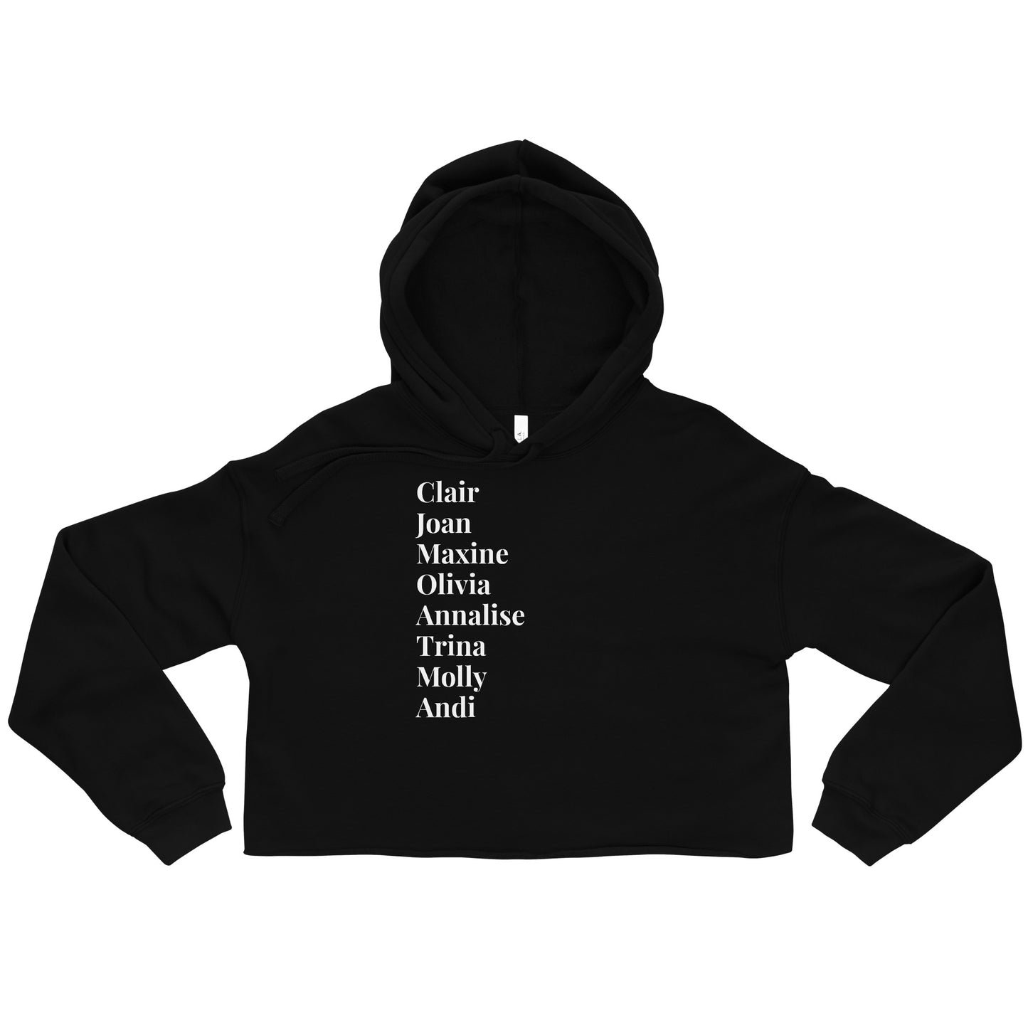 Black TV Lawyer 2023 Original Crop Hoodie