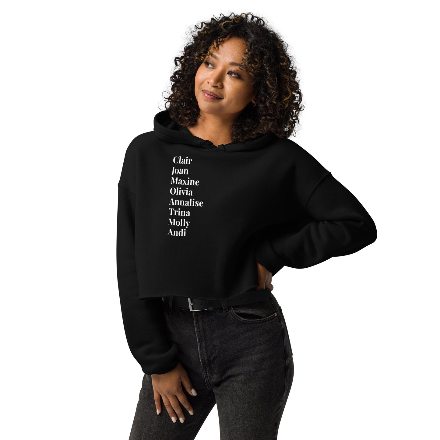 Black TV Lawyer 2023 Original Crop Hoodie