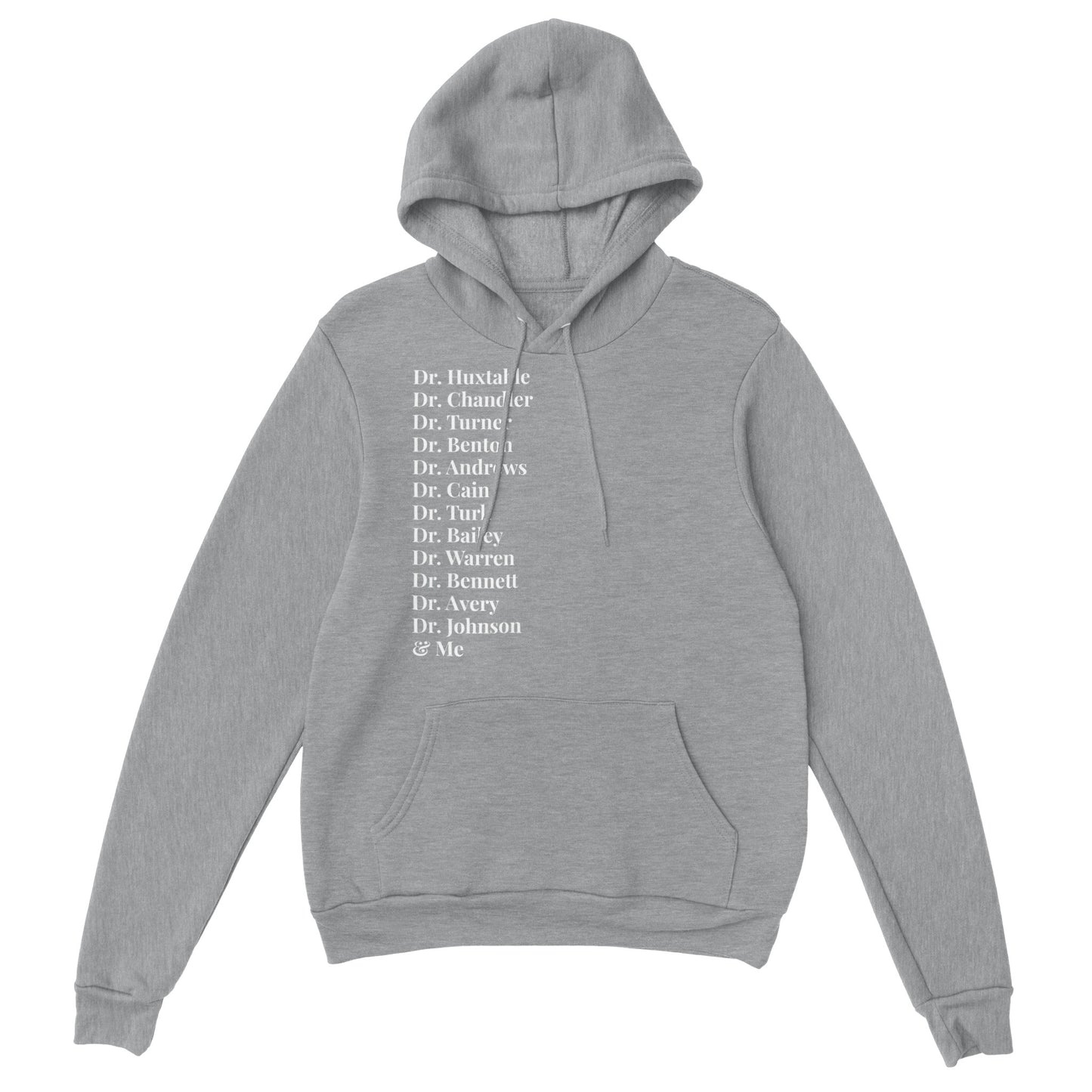 Black TV Doctors & Me Unisex Pullover Hoodie