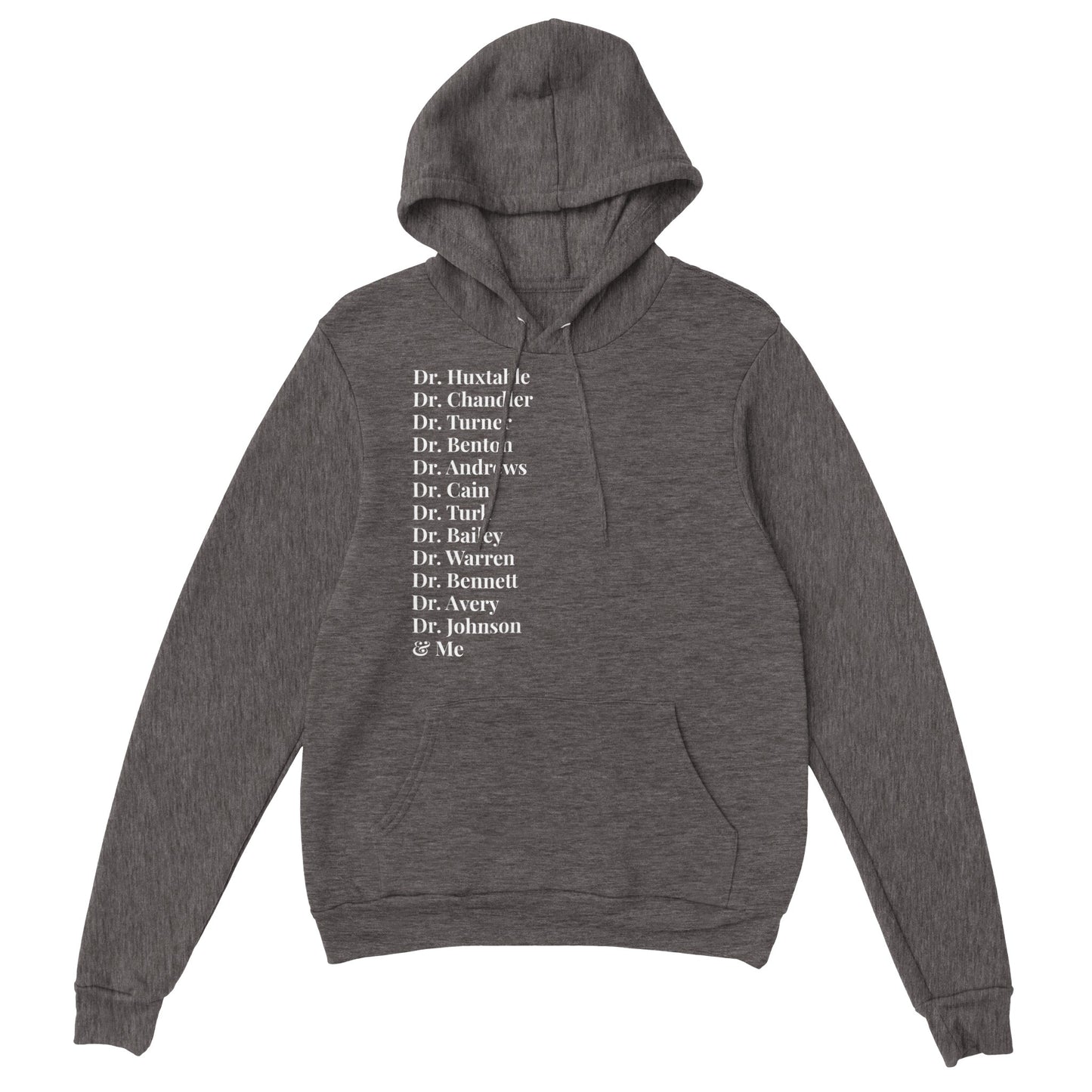 Black TV Doctors & Me Unisex Pullover Hoodie