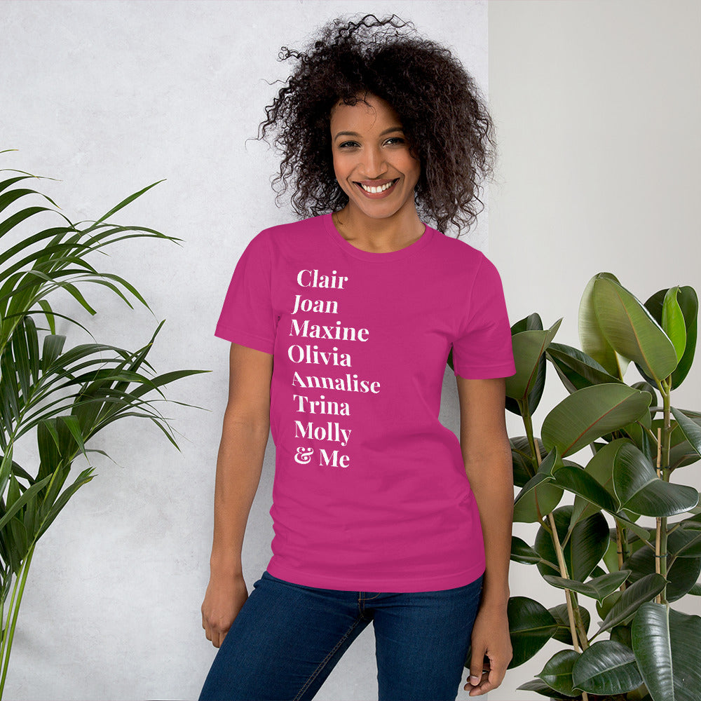 Black Tv Lawyers & Me Unisex t-shirt