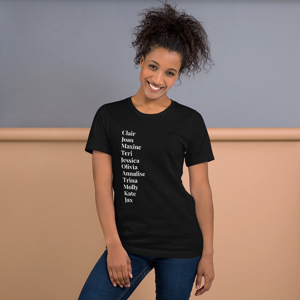 Black TV Lawyers Special Edition Unisex t-shirt