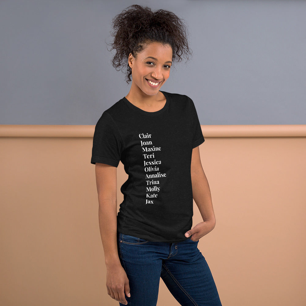 Black TV Lawyers Special Edition Unisex t-shirt