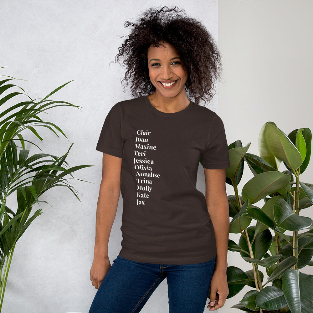 Black TV Lawyers Special Edition Unisex t-shirt