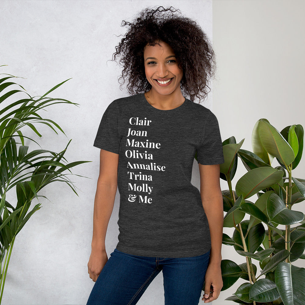 Black Tv Lawyers & Me Unisex t-shirt
