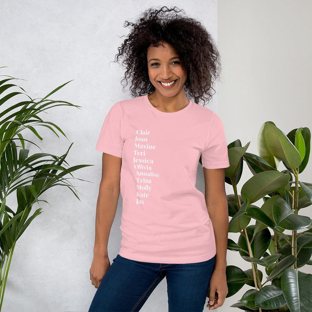 Black TV Lawyers Special Edition Unisex t-shirt