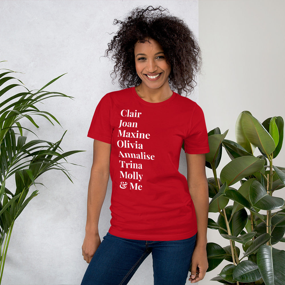 Black Tv Lawyers & Me Unisex t-shirt