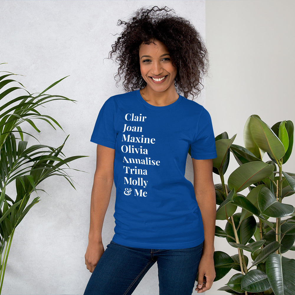 Black Tv Lawyers & Me Unisex t-shirt