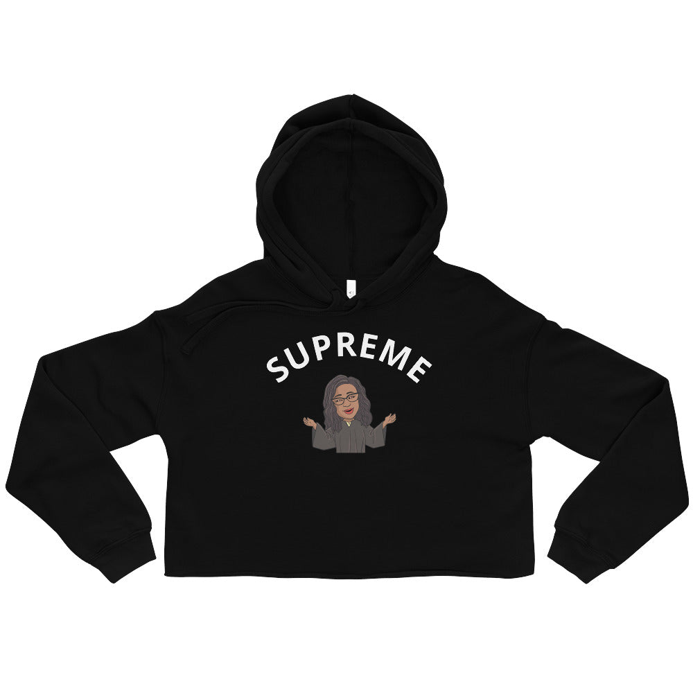 Supreme Crop Hoodie