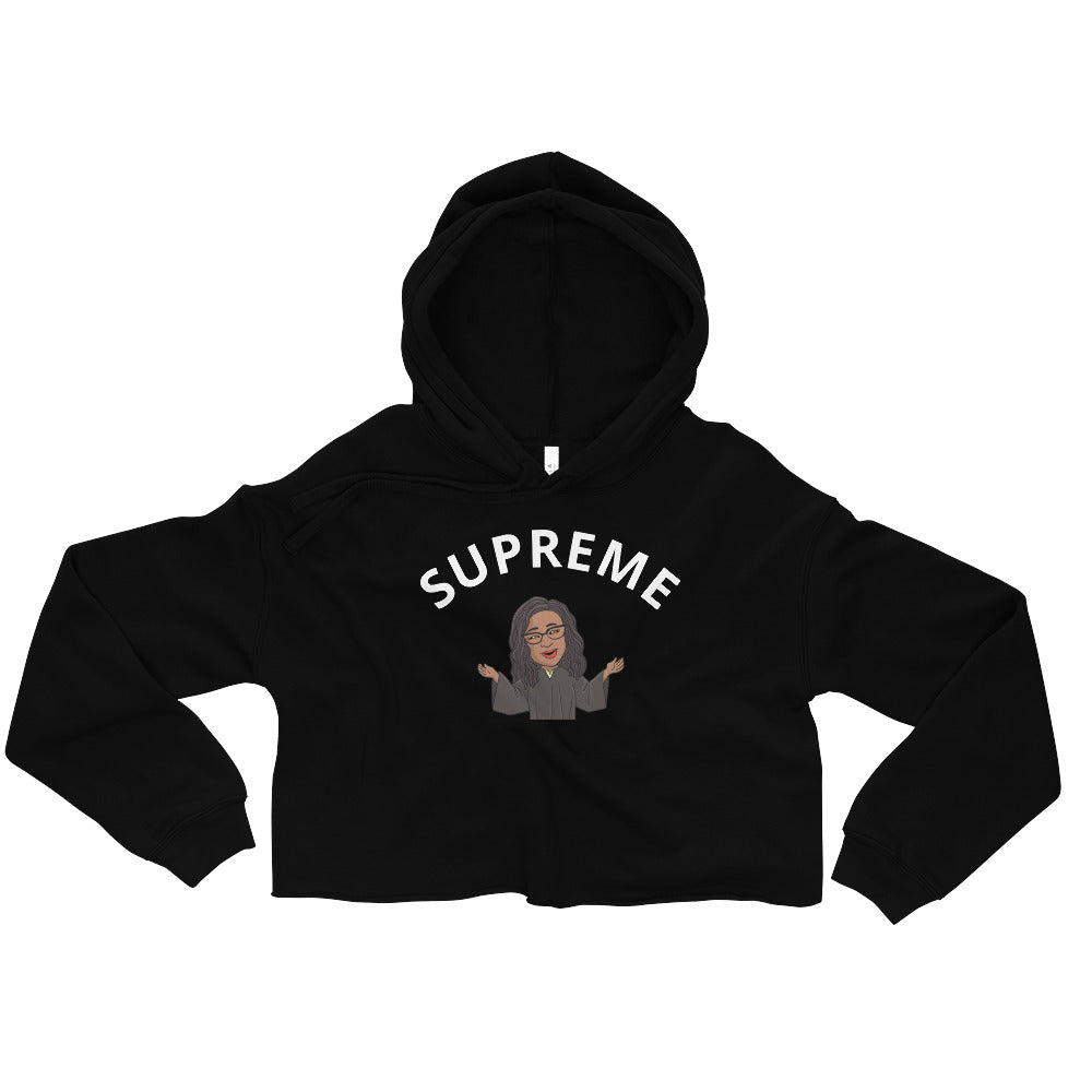 Supreme Crop Hoodie