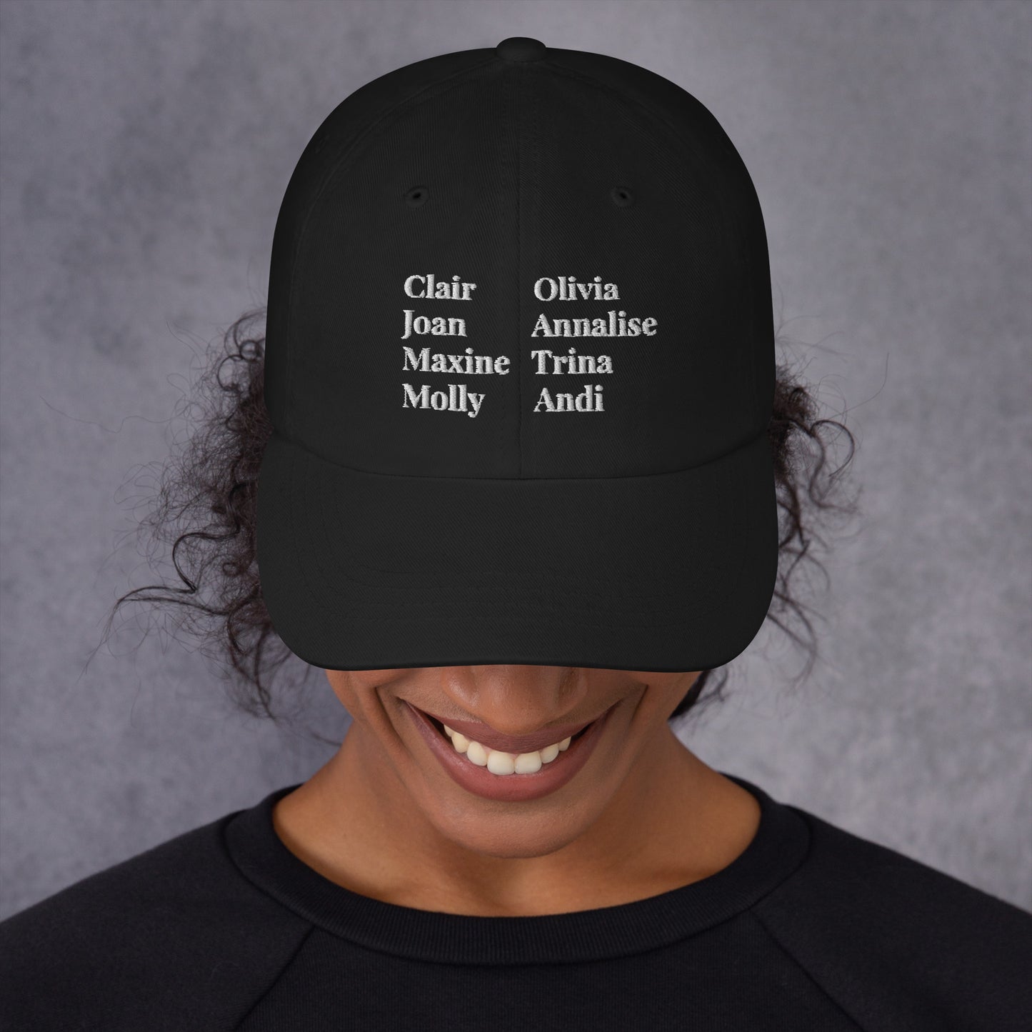 Black TV Lawyer Hat