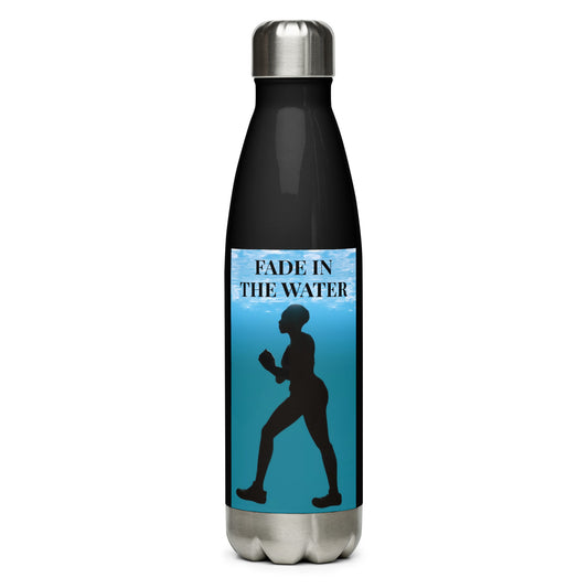 Fade in the Water Graphic Stainless steel water bottle