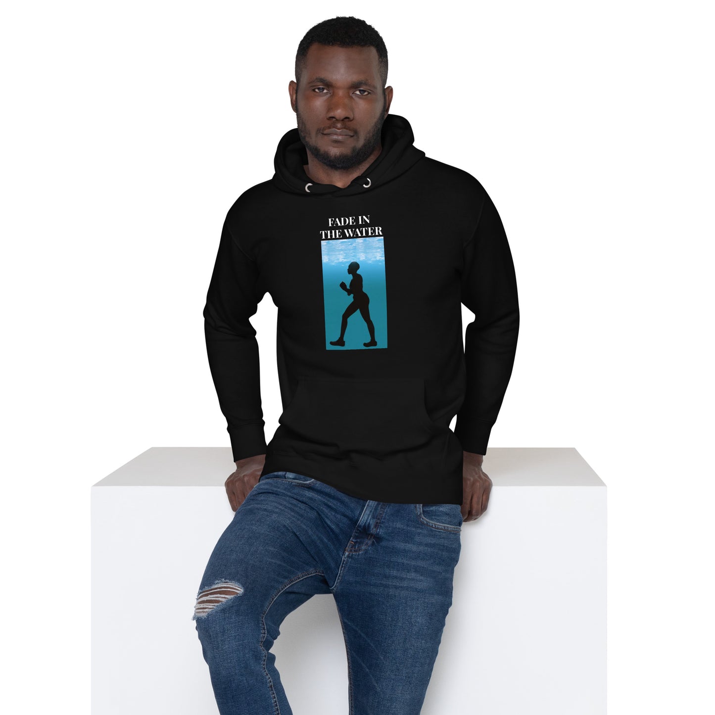 Fade In The Water Graphic Unisex Hoodie