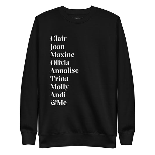 Black TV Lawyers 2023 & Me Original Unisex Crewneck Sweatshirt