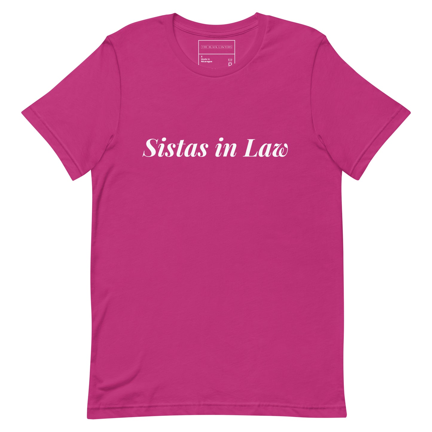 Sistas in Law Unisex t-shirt