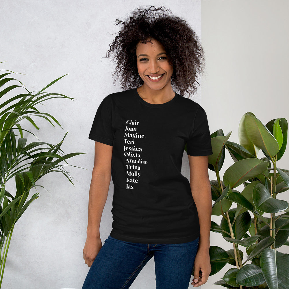 Black TV Lawyers Special Edition Unisex t-shirt