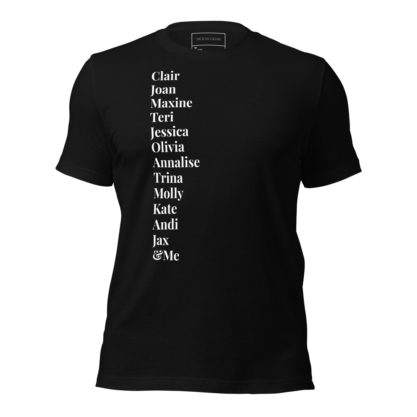 Black TV Lawyer 2023 Special Edition & Me Unisex t-shirt