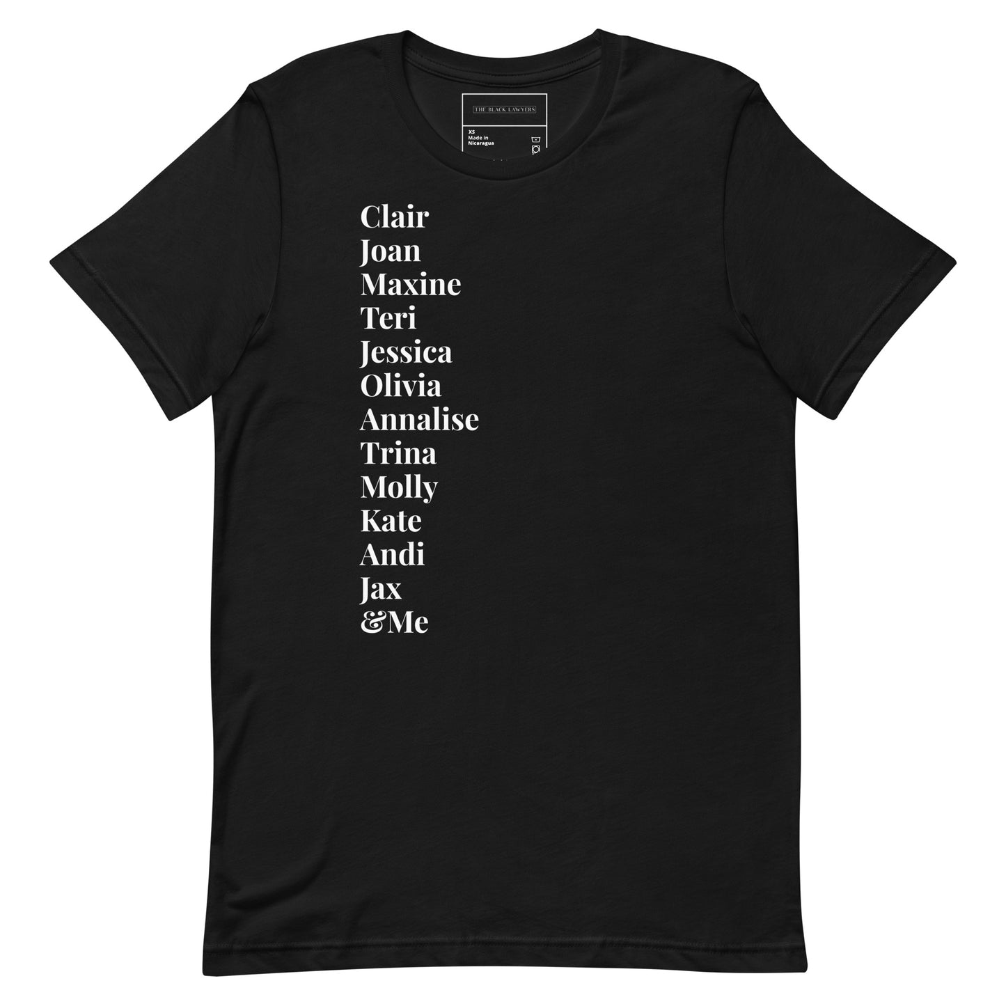 Black TV Lawyer 2023 Special Edition & Me Unisex t-shirt