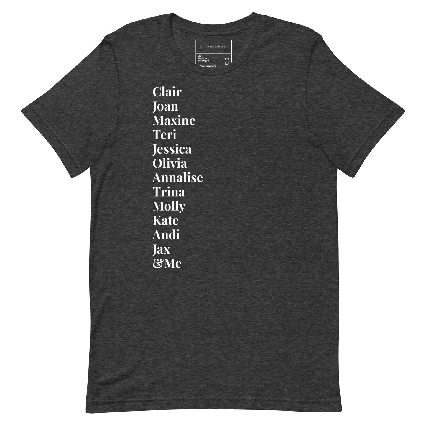 Black TV Lawyer 2023 Special Edition & Me Unisex t-shirt