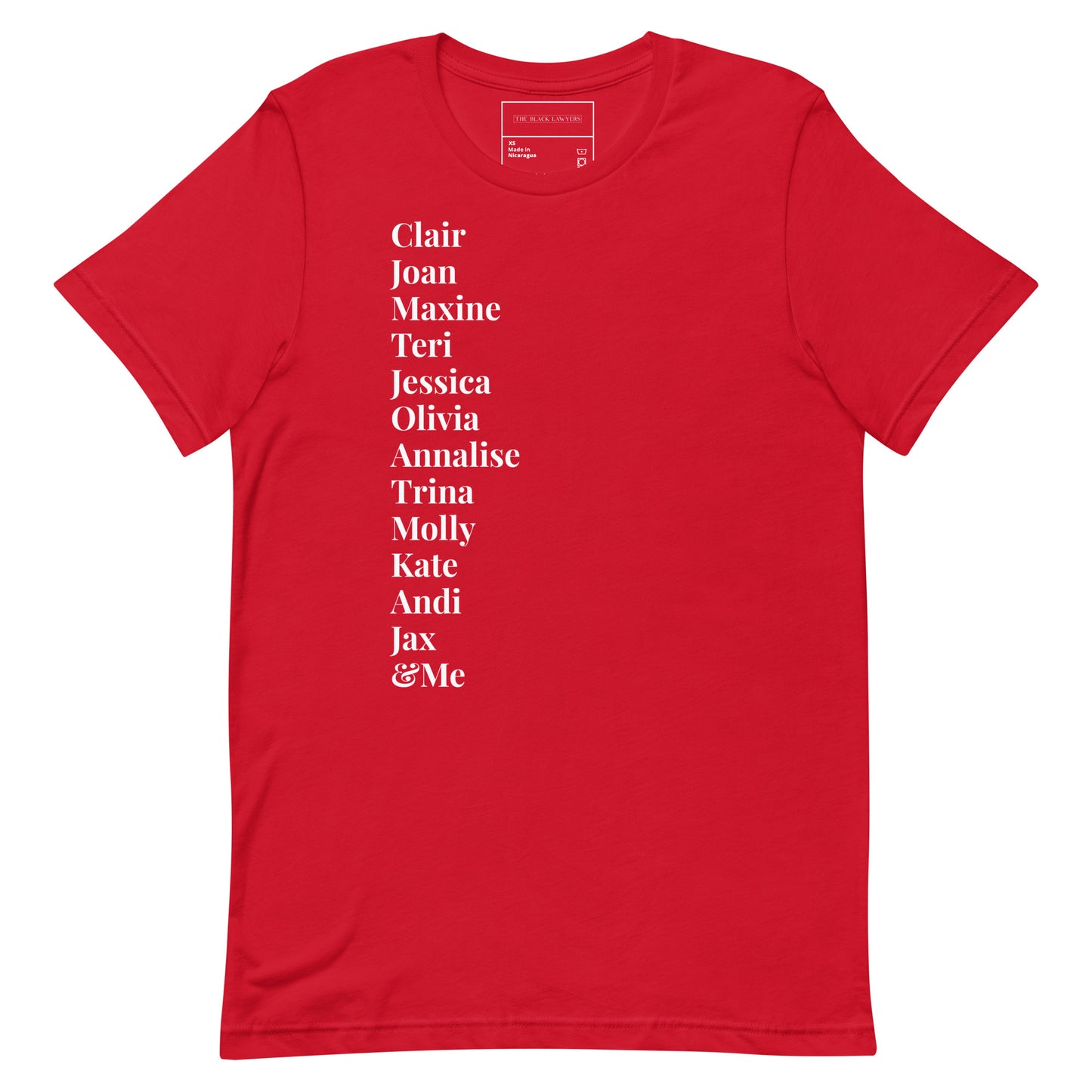 Black TV Lawyer 2023 Special Edition & Me Unisex t-shirt