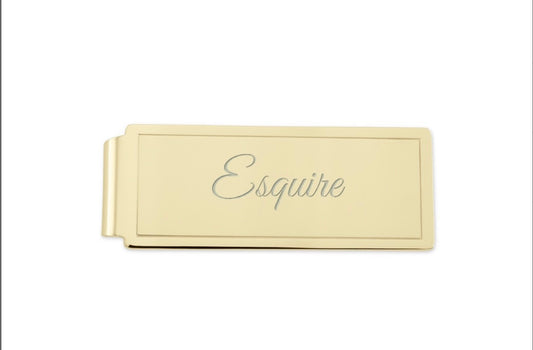 Esquire Gold Money Clip