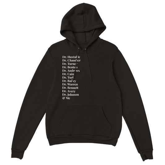 Black TV Doctors & Me Unisex Pullover Hoodie