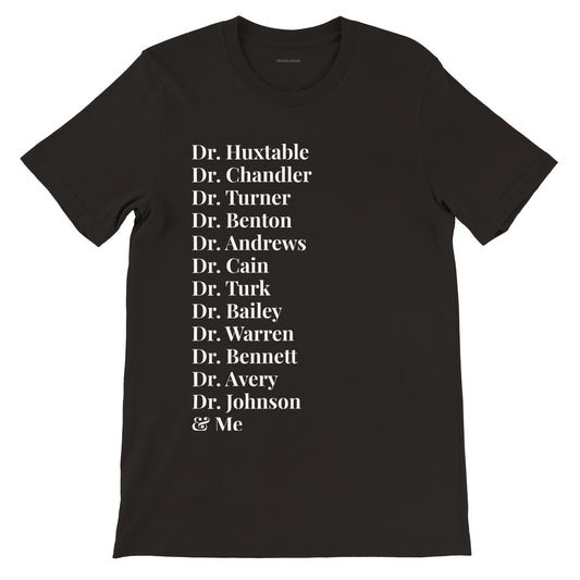 Black TV Doctors & Me Unisex  T-Shirt