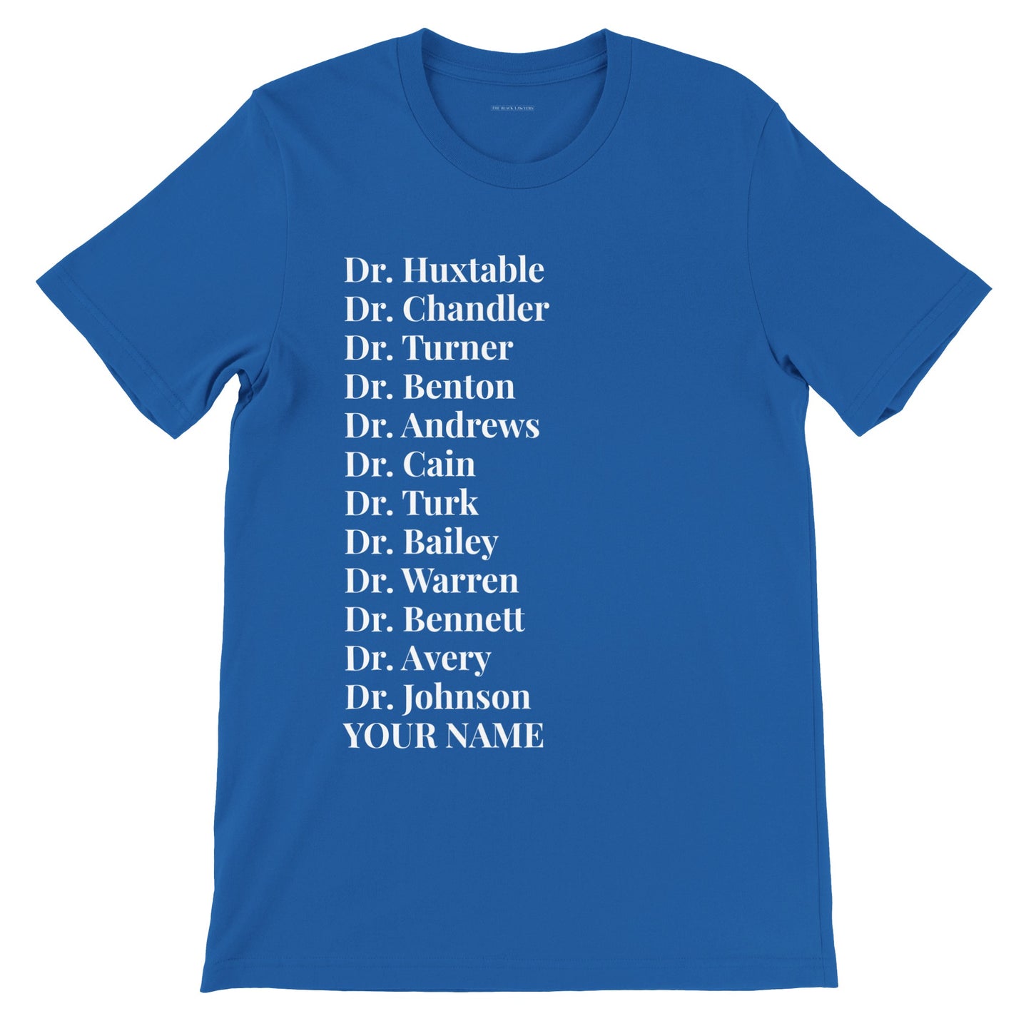 Black TV Doctors & (YOUR NAME) Unisex T-Shirt