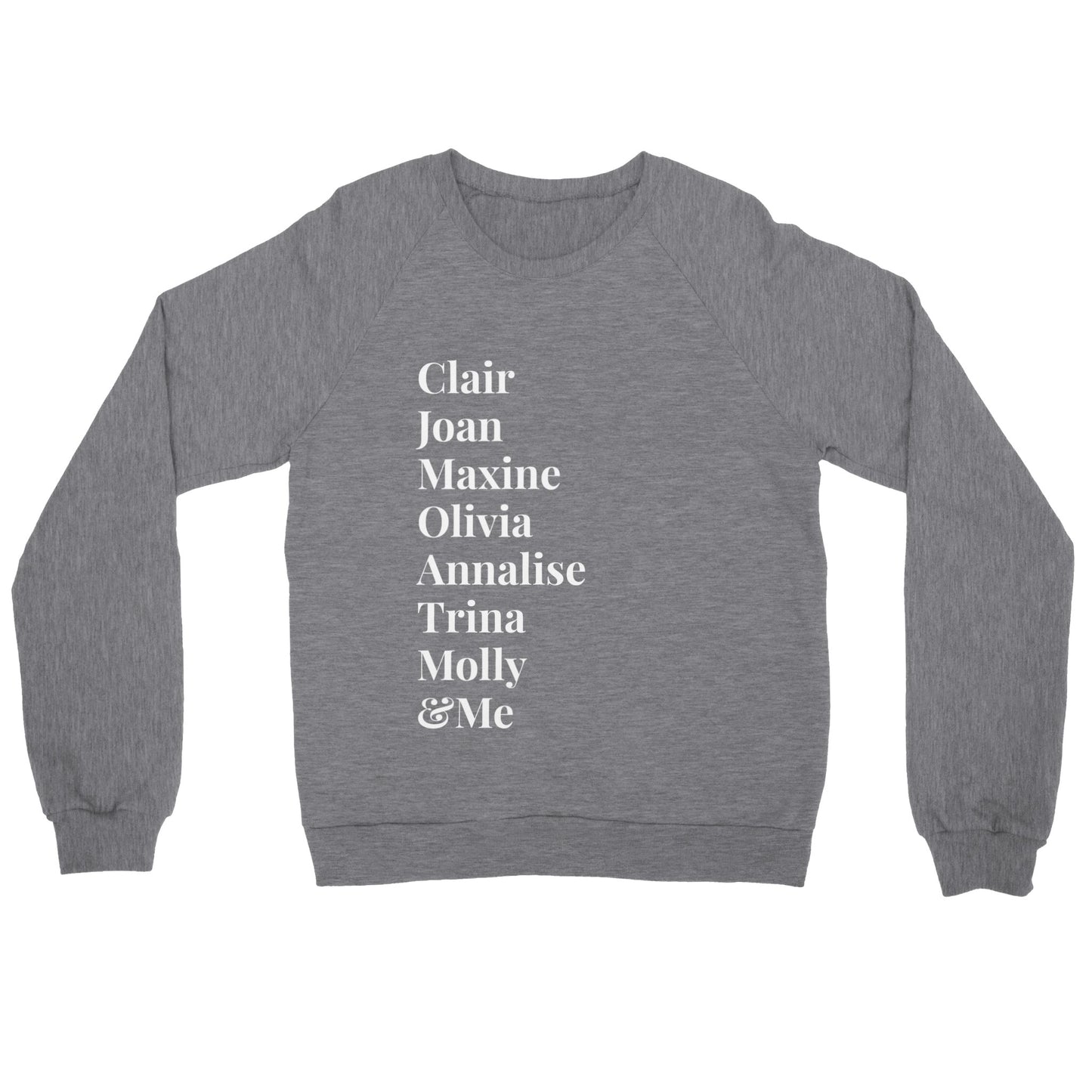 Black TV Lawyer & Me Original Crewneck Sweatshirt