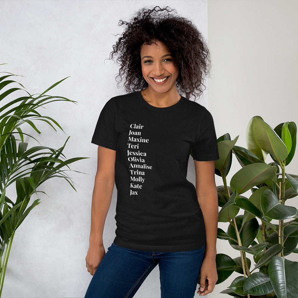 Black TV Lawyers Special Edition Unisex t-shirt